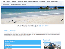 Tablet Screenshot of mkallaroundtravel.com